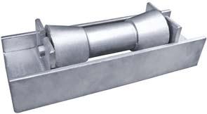 PIPE ROLLERS Basic steel pipe roller used to support pipes & reduce stress that occurs with expansion and contraction of pipes