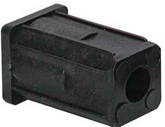 Square Threaded Tube Ends To complement the A-Justa-Foot range, inserts for square tube are available to fit light wall tubes The inserts are designed especially so they can be turned down to fit