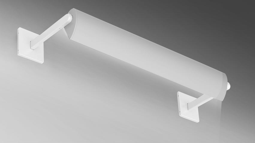 DESCRIPTION PROJECT: Axle is an elegant and compact LED linear accent luminaire providing efficient asymmetric light distribution. TYPE: Softly curved, Axle measures just NOTES: 2 11/16" by 3 11/16".
