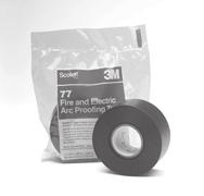 Scotch Heavy Duty Triangular Self-Fusing Silicone Rubber Electrical Tape 70HDT Arc and track resistant;