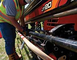 With the Ditch Witch JT20 Horizontal Directional Drill, less is more. Much more.