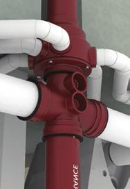 Push the second pipe or fitting into the gasket again ensuring that the spigot is abutted