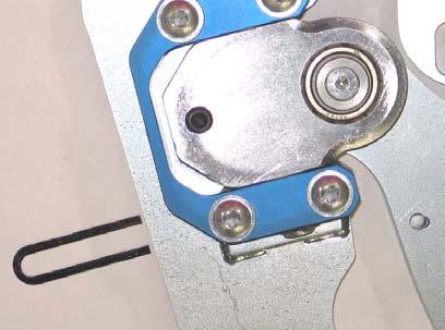adjustment screw)(1) is not in the