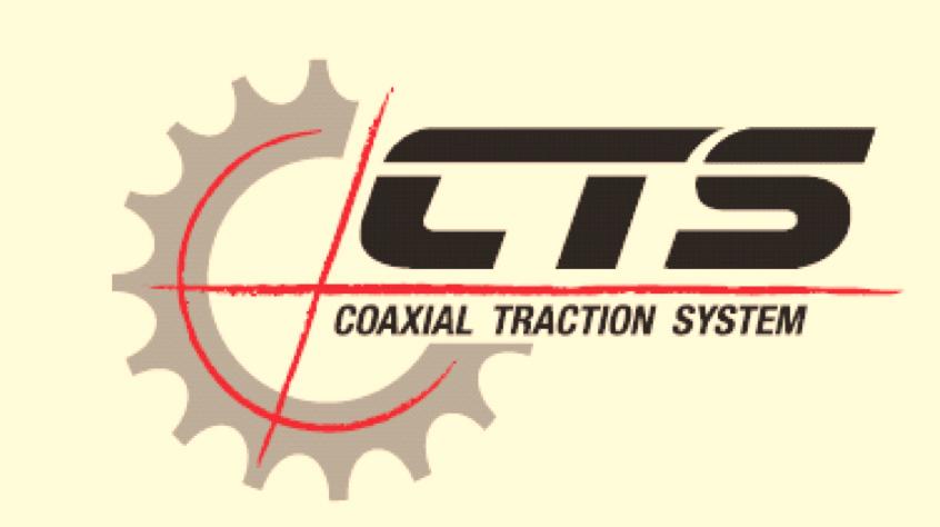 COAXIAL TRACTION SYSTEM A real refinement in the field of chassis design and exclusive to the SM 449/511 range is the CTS, the Coaxial Traction System.