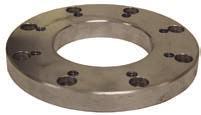 TTMA Reducing Flange Adapters Standards: Material: Used in applications where 3" and 4" TTMA flanges need to be connected.
