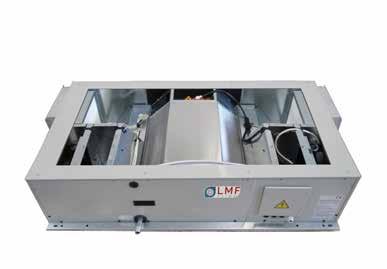It is equipped with a counter-flow aluminium plates heat recovery unit, complying specifically with the requirements of the EU 3/4 norm.