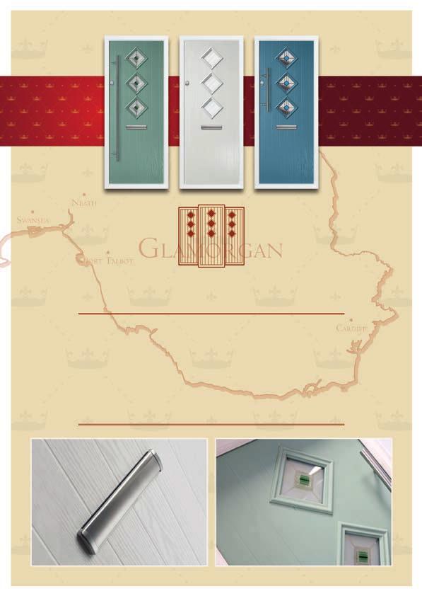 Chartwell Green Fusion Art White Stripes Duck Egg Blue Art Deco Personalise Your Door - With Our Easy-To-Use Fold Out Range Options.