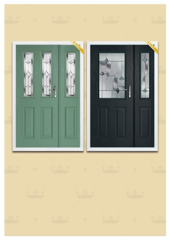 THE DOOR AND A HALF Essex Chartwell Green/Regal Sapphire Suffolk Anthracite Grey/Monza THE DOOR AND A HALF Our Door and a Half is literally just