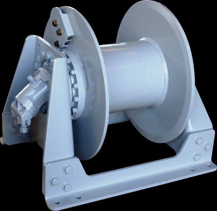 Neumann Equipment s range of Codend Winches include the following standard specifications: Compact planetary drive gearbox - Rexroth GFT; Rexroth hydraulic motors (or optional electric