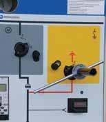 Indicators Acoustic alarm ekor.sas The ekor.sas earthing prevention alarm is an acoustic indicator which works in association with the earthing shaft and the ekor.vpis voltage presence indicator.