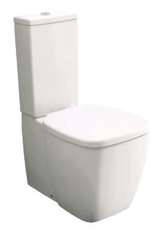 wall-mounted toilet product code: MIRED220WH - bowl with seat (white)