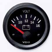 AMMETERS, with internal shunt Suitable for most engines which require battery and charging system monitoring. Voltage dependent - suitable for 12V or 24V.