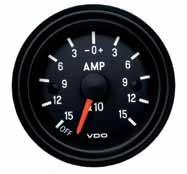 Cockpit International AMMETERS, with internal shunt Suitable for most engines which requires battery charging system, monitoring. Voltage independent - suitable for 12V or 24V.