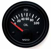 Cockpit Vision PRESSURE GAUGE, electrical Suitable for most vehicles. Supplied with nut and cone to suit 3/16 PVC tubing. Illumination 12V included. Pressure Gauge - 100psi Part No.