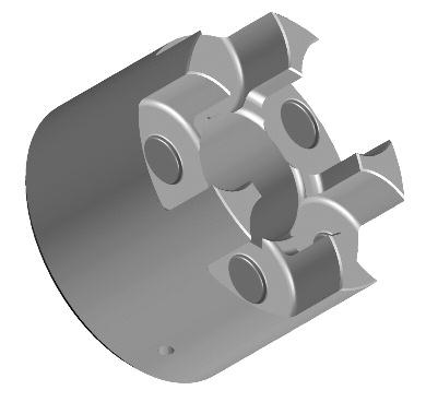 oreover, the elastic design of the polyurethane gear ring compensates for angular and radial misalignments and also absorbs small shaft length variation.
