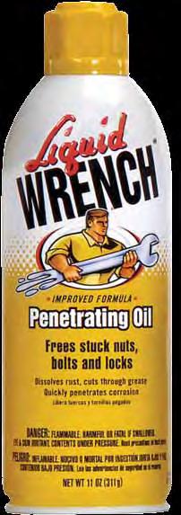 And now with a full line of greases, the LIQUID WRENCH brand offers the