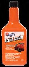 Fights gas line freeze. Boosts octane while cleaning combustion chambers & fuel system.