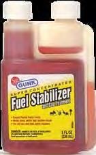 Gas and Oil Additives Fuel Stabilizer Fuel System Cleaner Oil Treatment With Sludge Guard For storage and everyday use in all two and four cycle engines. Keeps stored fuel fresh.