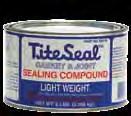 Sealing Compounds Tite Seal Light Weight Sealing Compound Tite Seal Medium Weight Sealing Compound Tite Seal No.