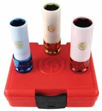 CPTSS413WPP (Retail Value: $26.81) 3 Piece 1/2 Drive Metric Thin Wall Wheel and Nut Protector Impact Socket Set WITH PURCHASE OF EITHER CPT7748, CPT7748-2 CPT7736 CPT7748 $249.