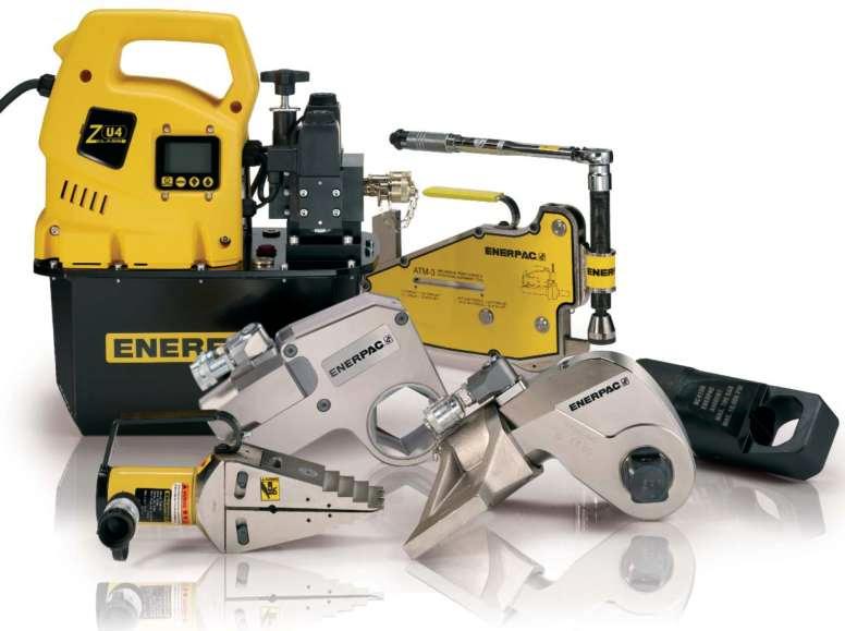 Enerpac Bolting Tools ENERPAC offers a comprehensive range of hydraulic and mechanical bolting tools suited to a wide variety of markets and applications.