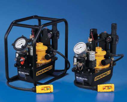 ZA4T Air Driven Torque Wrench Pumps Shown from left to right: ZA4204TX-ER, ZA4204TX-Q Features Z-Class high-efficiency pump design; higher oil flow and bypass pressure Two-speed operation and high