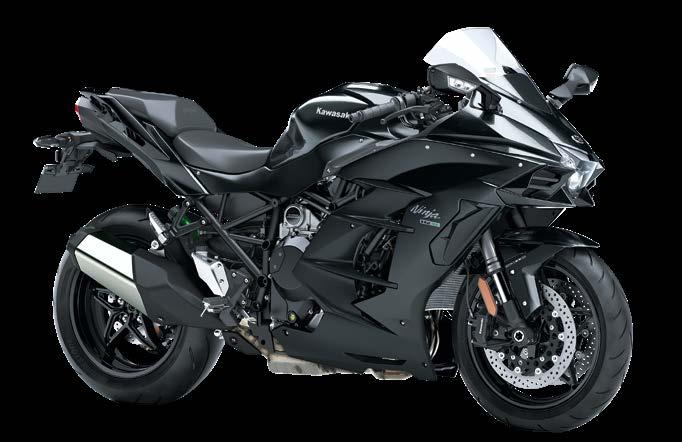 NINJA H2 SX Features Supercharged 998 cm 3 In-line Four engine