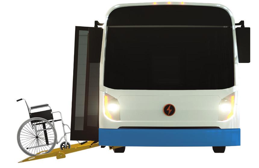 PERFECTLY TAILORED TO PASSENGERS NEEDS The is without a doubt the most accessible, custom-built and energy-efficient solution in the paratransit/urban transportation industry.