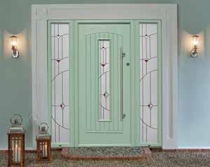 All doors available with Contemporary Cranked