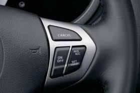 Photo: 5-door Sport model 10 Cruise control switches positioned on the