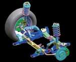 Adding in the fully independent suspension further enhances resistance to twisting and flexing while