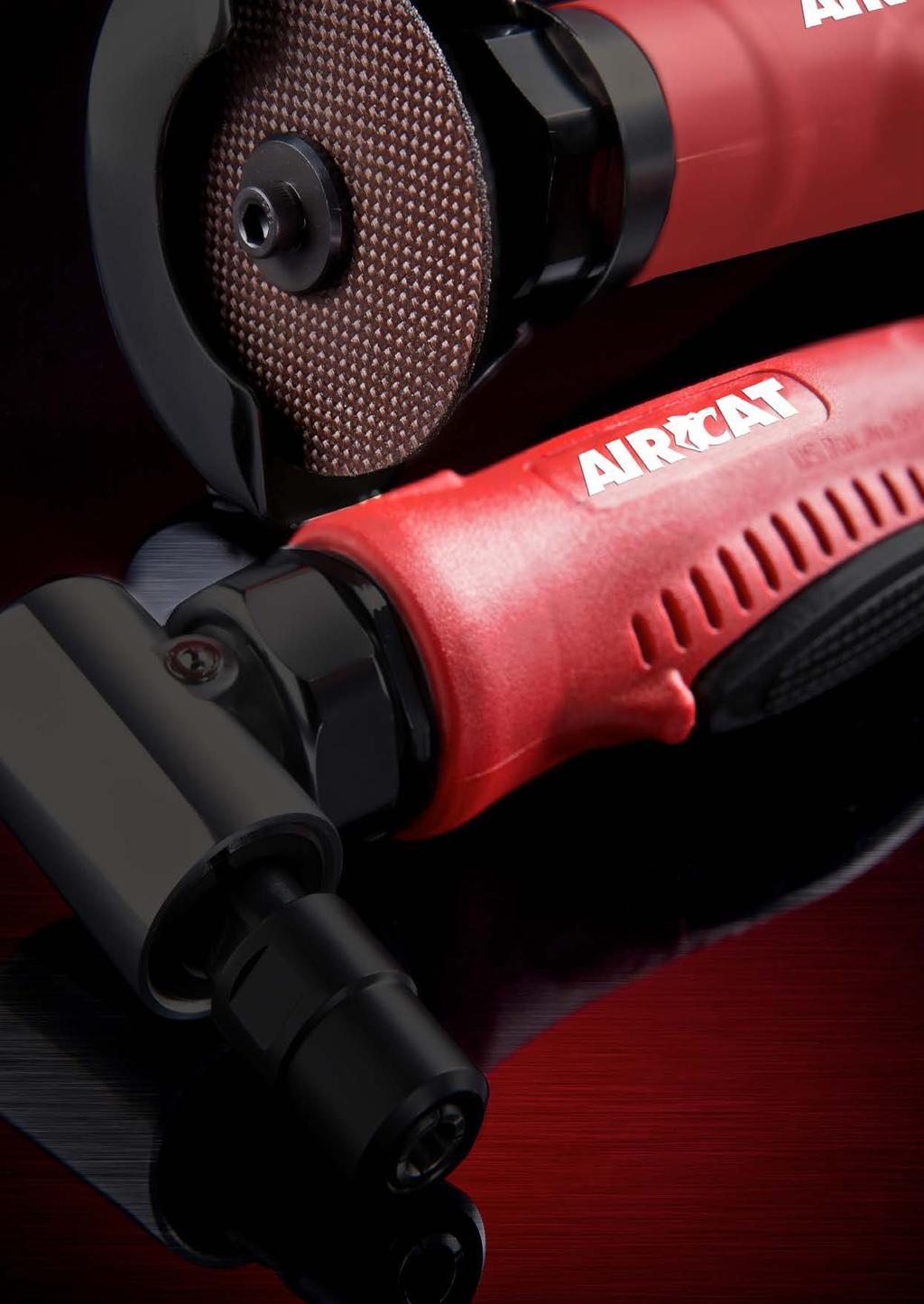 GRINDERS and CUT-OFF TOOLS AIRCAT Die Grinders and Cut-off Tools feature patented internal silencing.