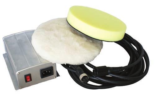 6700-DCE SERIES ELECTRIC PALM SANDER / POLISHER FLEXIBLE: The three push button speed settings of 10,000, 7,000 & 4,000 RPM, allows for sanding, compounding and polishing.
