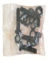 Hook 40,000 8520 2 Mounting Bolt Kit for PH5, PH8, PH15 8525 2 Mounting Bolt Kit for PH20 Pintle Mount Adapters