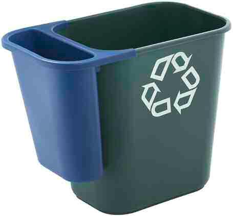 138 UTILITY REFUSE Deskside Waste Containers Deskside Waste and Recycling Baskets and Tops Space-efficient, economical, and an easy and effective way to recycle.