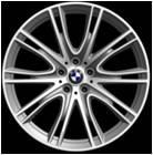 7 Series (G12) Priority 1 Wheels 20" BMW Individual Light alloy V-Spoke wheels with performance Front: 208.5, 245/40 R20 Rear: 2010.