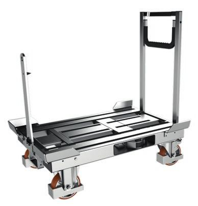 Mini Lean Pallet Size Dolly US 923 x 600 x 280 (1019) mm Tare weight 55 kg Wheel size 160 mm wheels Wheel configuration 2 fixed & 2 swivel or 4 swivel Wheel material PU and CPD Working capacity 1000