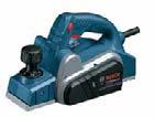 11Wood Planer GHO 6500 Professional Planing width Max. cutting depth 0 601 596 0F0 650 W 16500 rpm 82 mm 2.6 mm 2.8 kgs.