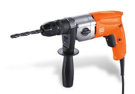 Power Drills BOP 6 BOP 10 BOP 10-2 BOP 13-2 BOS 16 BOS 16-2 DDSk 672-1 Fast single-speed power drill with 1/4 in [6 mm] drilling capacity in steel and excellent speed stability for metal construction.