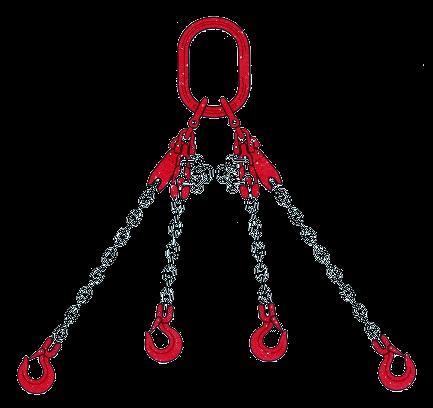 Lifting Equipment (Continued) Collar Chains & Chain Slings Reevable 7mm Collar Chain 1.5t 2m 5.50 Reevable 7mm Collar Chain 1.5t 4m 9.