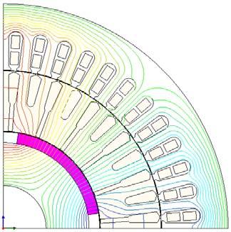 Between the stator and the rotor, a ring-shaped intermediate rotor carrying the d-c exciting winding runs freely at synchronous speed