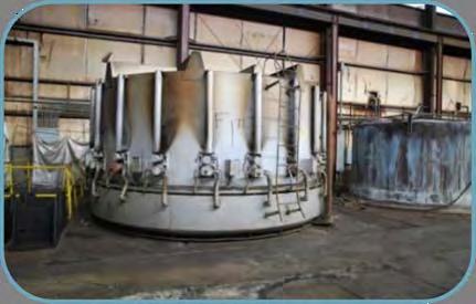 1990 Radcon Bell Type Annealing Furnaces.