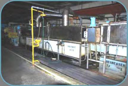 Water Rinse, Brushing Unit, Hot Water Rinse, Gas Fired Drying Oven, S Type Tension
