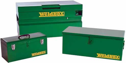 Ideal storage chest for all the welder s needs Weldbox 2008 PN 779910
