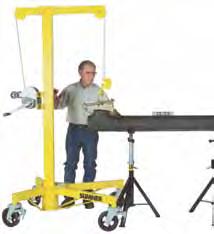 FAB-MATE The hoist for all fab shop needs! 3 1,000 lb capacity (450 kg), 7 ft (2.