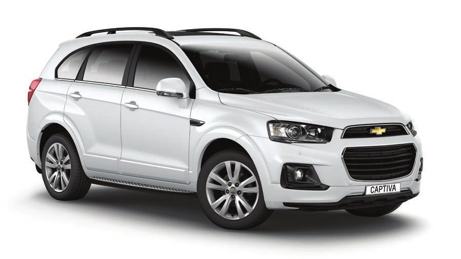 CHEVROLET CAPTIVA TECHNICAL SPECIFICATIONS STANDARD OPTIONAL NOT AVAILABLE CATEGORY 2.2 LT AUTOMATIC 2.4 LT AUTOMATIC 2.2 LTZ AUTOMATIC 3.