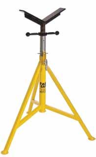 range 38" to 52" (81 to 132 cm) Locking pin holds vee head in place during transport 12 PIPE (300 mm) 5,000