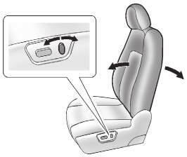 14 In Brief To return the seatback to the upright position: 1. Lift the lever fully without applying pressure to the seatback, and the seatback will return to the upright position. 2.