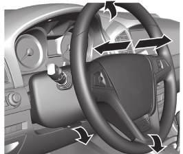 92 Instruments and Controls Controls Steering Wheel Adjustment Tilt Wheel If equipped with a tilt wheel: 1.