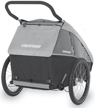Using Your Croozer Croozer Kid Croozer Kid Plus Using a lighting system If you plan to use the Croozer as a Bicycle Trailer at night, dusk or dawn or when visibility is in any way reduced the trailer